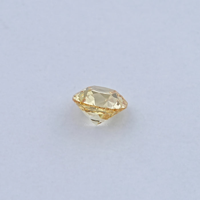 Yellow Old Mine Cushion Cut Loose Lab-Diamond Loose