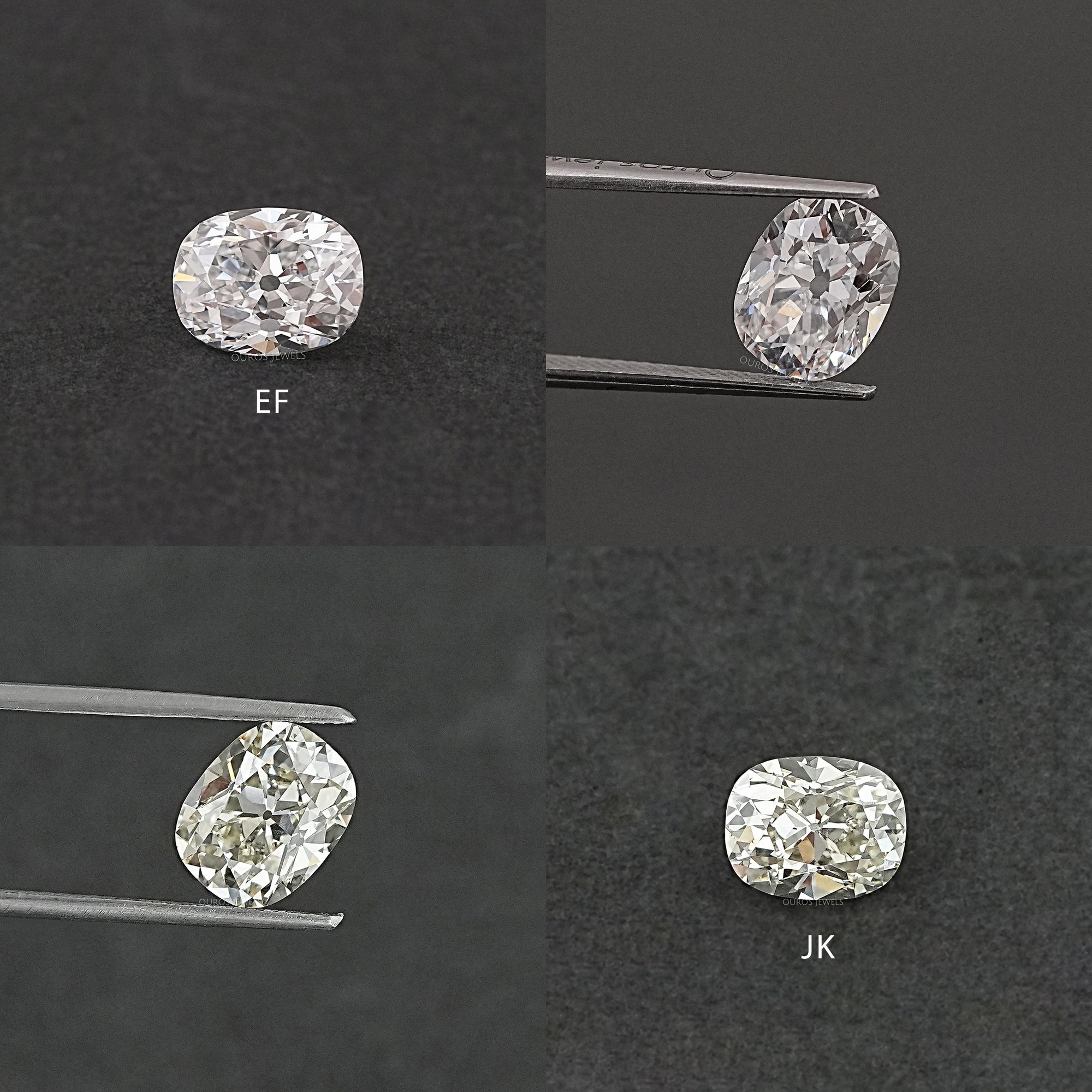 Old Mine Cushion Cut Lab Diamond Loose