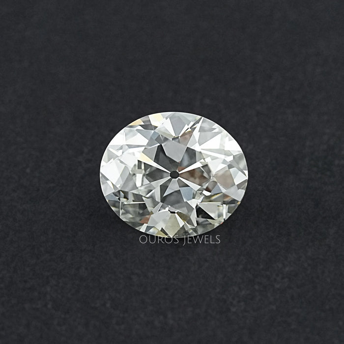 9.13 CT Old Mine Oval Cut Lab Grown Diamond Loose