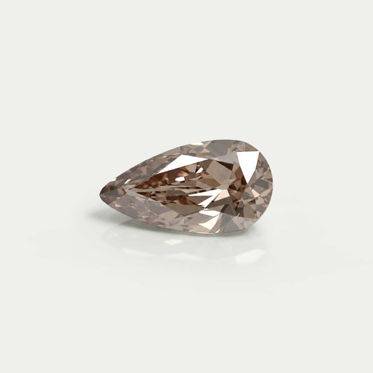 Champagne Old Mine Pear Cut Lab Diamond Loose Loose