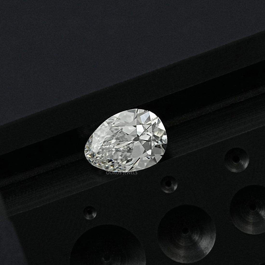 3.53 CT Old Mine Pear Lab Grown Loose diamond Loose