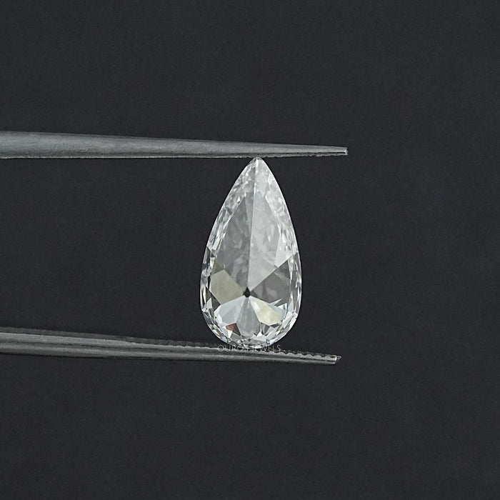 2.10 CT Old Mine Pear Cut Lab Grown Loose Diamond Loose