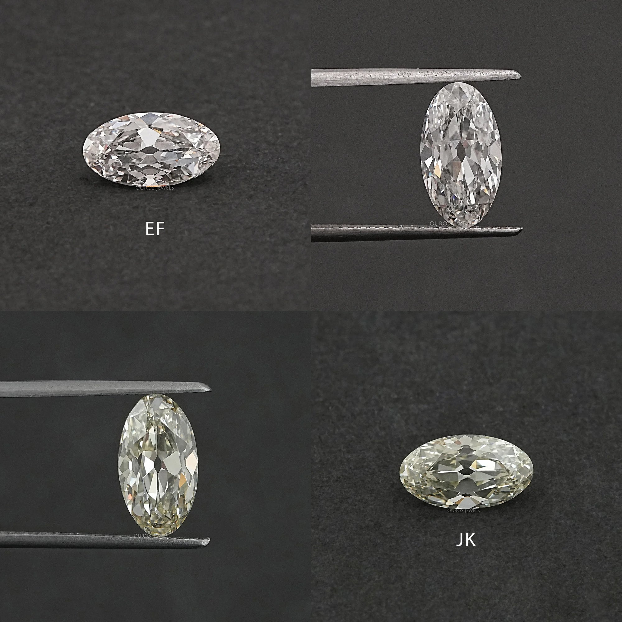 Moval Shape Lab Diamond - Old Mine Cut Loose