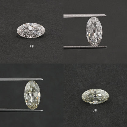 Moval Shape Lab Diamond - Old Mine Cut Loose