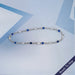 Sapphire Emerald And Oval Gemstone Bezel Set Chain Bracelet