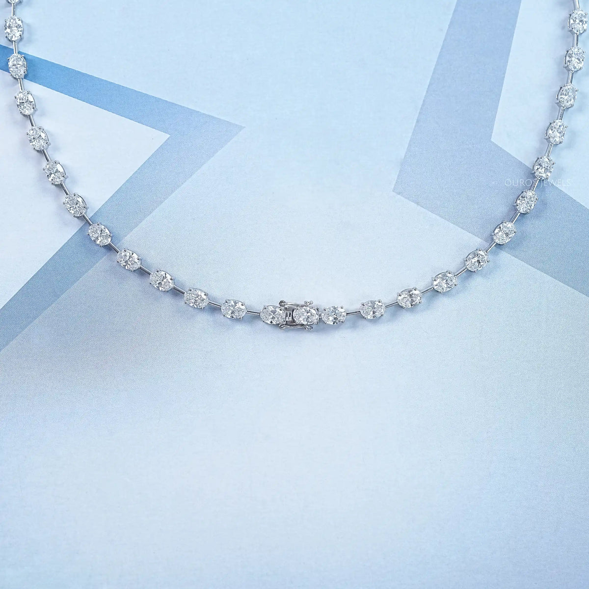 Red Ruby Pear Gemstone Bridal Necklace Necklaces