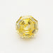 1.25 Carat Yellow Octagon Cut Lab Grown Diamond
