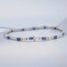 Emerald Cut Sapphire And Lab Diamond Bracelet