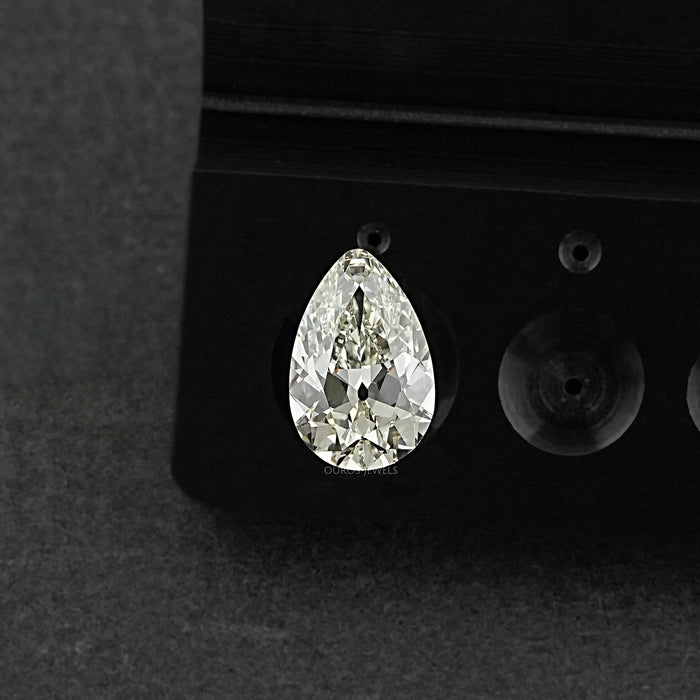 Old Cut Pear Shaped Lab Grown Diamond Loose