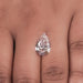 5.10 Carat Pear Cut Fancy Pink Lab Diamond Loose