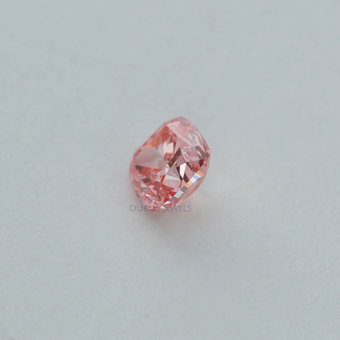 0.25 Carat Each Pink Cushion Cut Lab Grown Diamond Loose