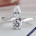 Pear And Round Bypass Setting Ring