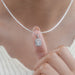 Radiant Lab Grown Diamond Halo Pendant Necklaces