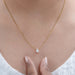 Radiant Lab Grown Diamond Solitaire Pendant Necklaces