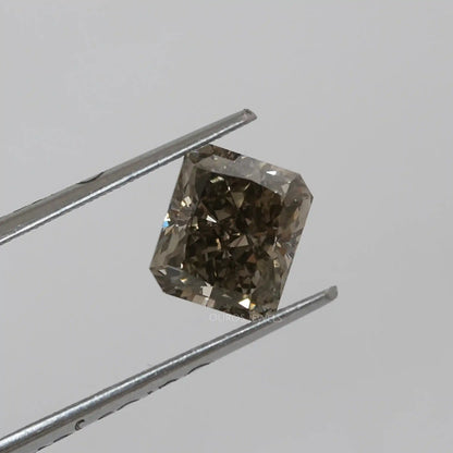 Square Olive Radiant Cut Lab Grown Diamond