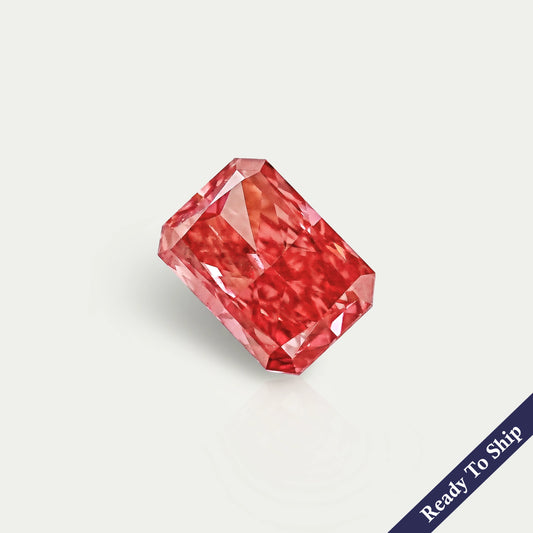 Red Radiant Lab Grown Loose Diamond Loose