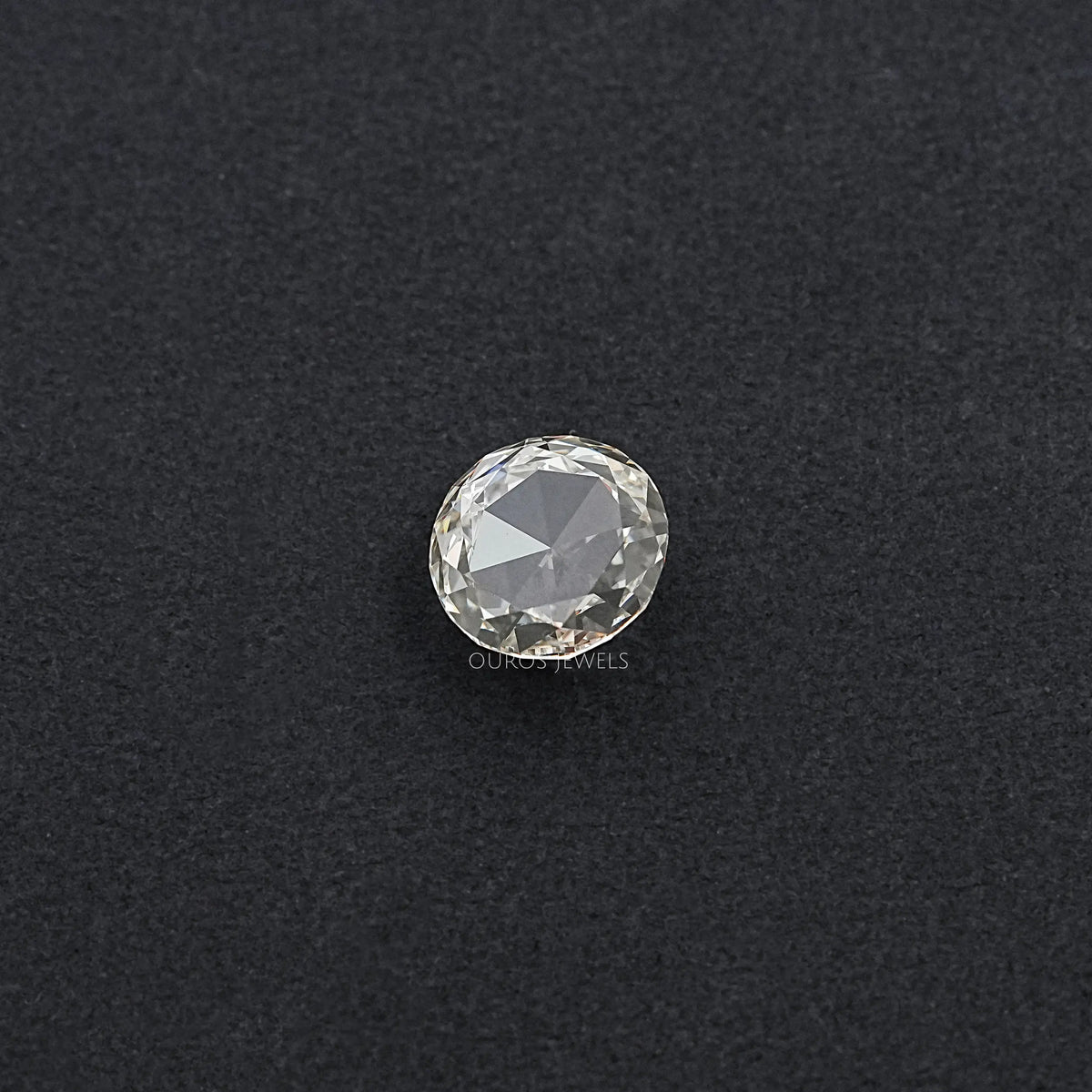 Rose Cut Round Lab Grown Diamond
