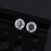 Rose Cut Round Lab Diamond Matching Pair Loose