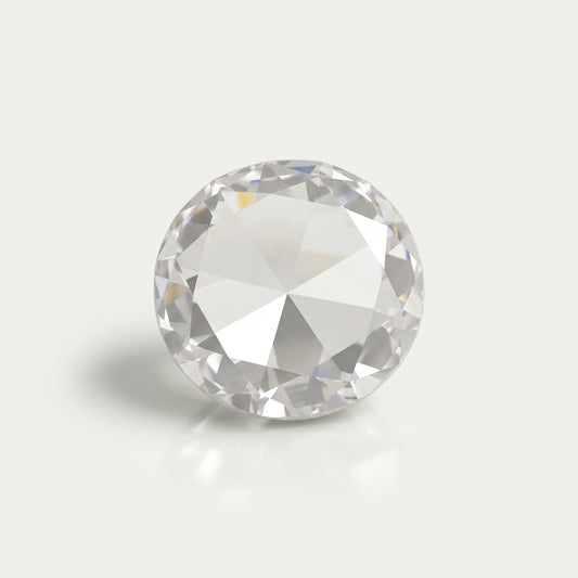 Rose Cut Round Lab Grown Diamond