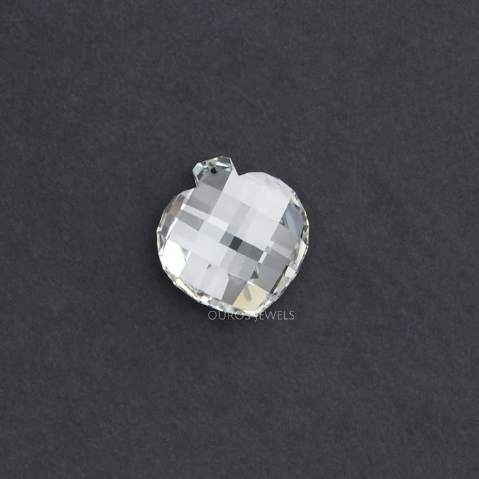 5.25 Carat Rose Cut Heart Lab Grown Diamond