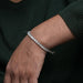 Round Cut Lab Diamond Men's Bracelet Bracelet