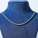 Graduated Brilliant Round Cut Tennis Necklace Necklaces