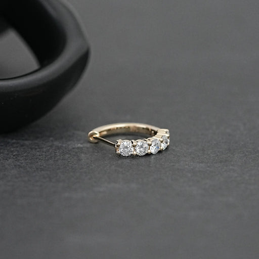 Huggie Hoop Diamond Earrings For Men Earring