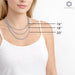Stunning Round Cut Lab Diamond Tennis Necklace Necklaces