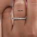 Round Lab Grown Diamond Eternity Wedding Band 2.00 MM Ring