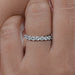 3.00 MM Round Lab Grown Diamond Wedding Ring Rings