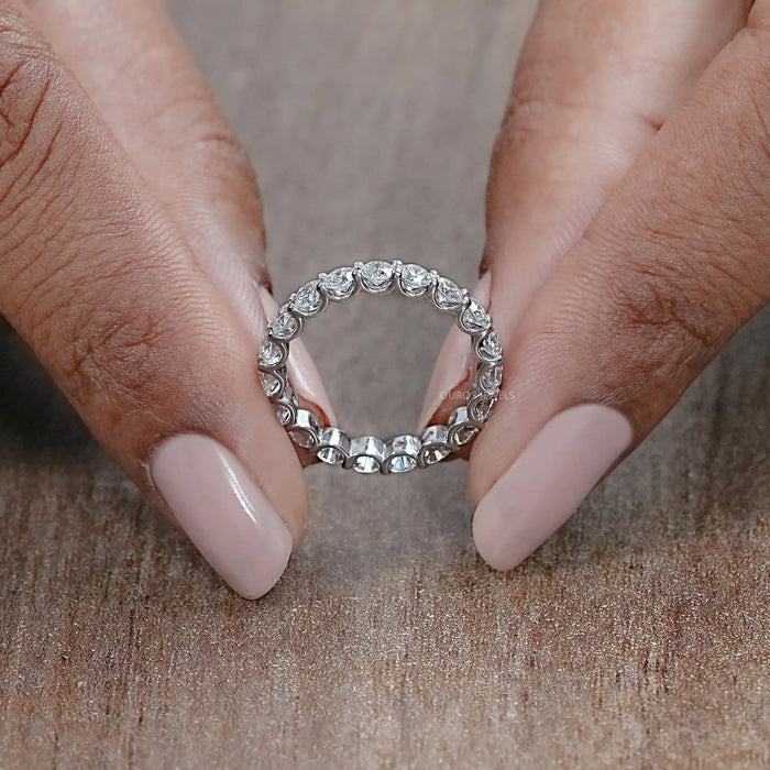 3.00 MM Round Lab Grown Diamond Wedding Ring Rings