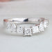 7 Stone Multi Shape Wedding Ring Rings