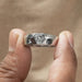 Shield Cut Lab Grown Diamond Solitaire Mens Wedding Band