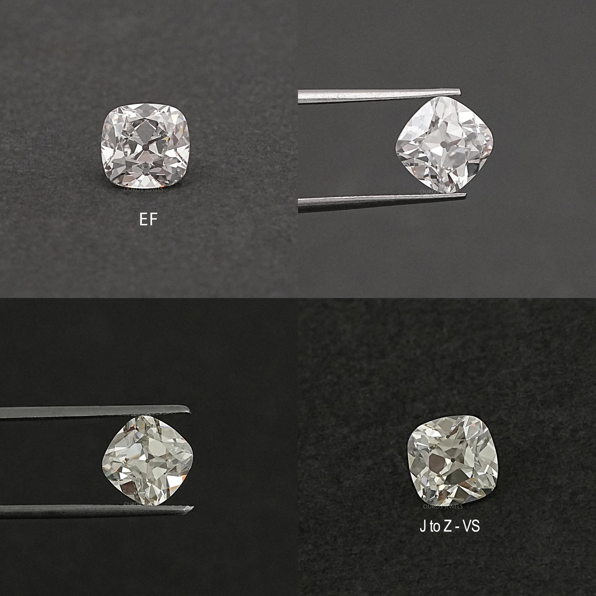 Loose Lab-Grown Old Mine Square Cushion Diamond