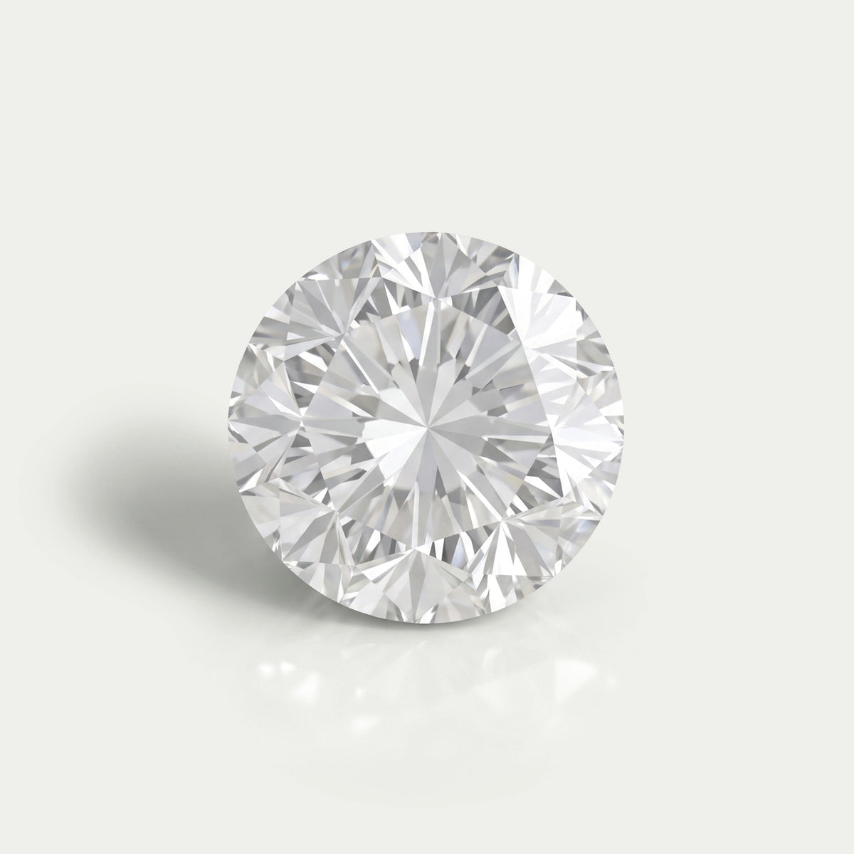 0.55 Carat Star Cut Round Lab Grown Diamond Loose