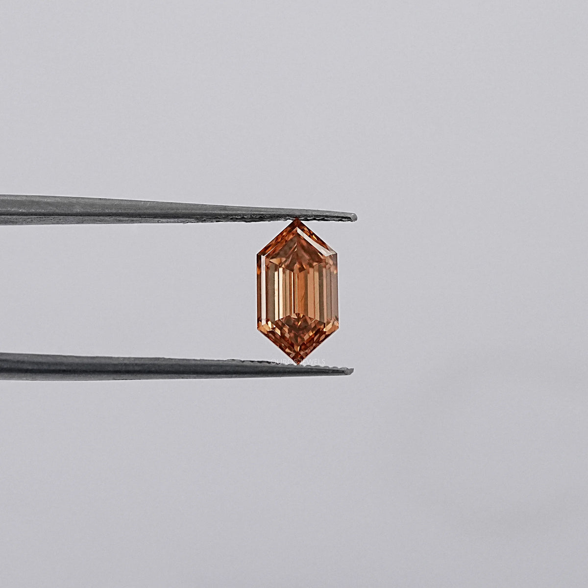 Champagne Step Cut Dutch Marquise Lab Diamond Loose