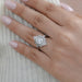 Old European Round Cut Bezel Set Vintage Engagement Ring Rings