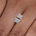 Brilliant Cut Trapezoid Lab Grown Diamond Pair