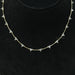 Triangle Cut Bar Chain Necklace Necklaces