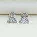 Triangle Cut Lab Diamond Stud Earrings Earrings