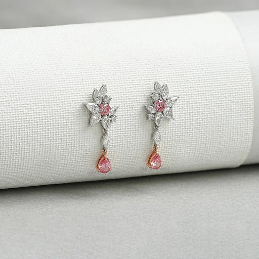 Multi Shape Lab Diamond Cluster Earrings Earrings