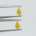 Yellow Kite Cut Lab Grown Diamond Matching Pair Loose