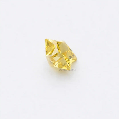 Fancy Yellow Star Cut Lab Grown Diamond