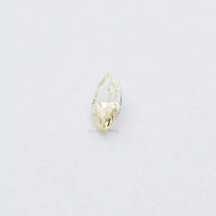 Fancy Intense Yellow Marquise Cut Lab Grown Diamond Loose