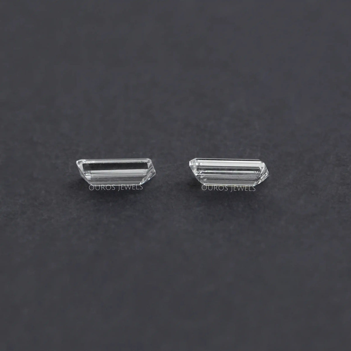 Baguette Cut Lab Grown Diamond Pair Loose
