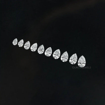 Pear Cut Lab Grown Diamond Loose Loose
