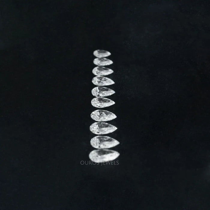 Pear Cut Lab Grown Diamond Loose Loose