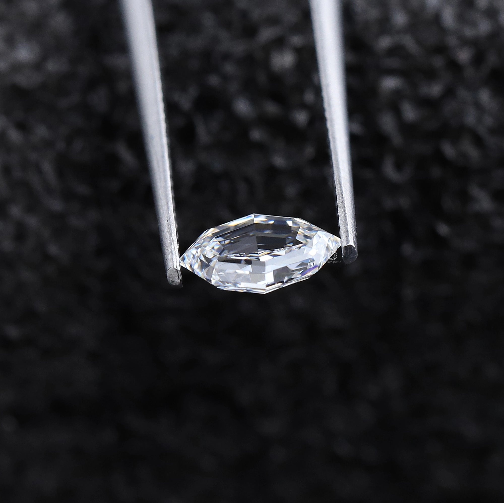 Step Cut Moval Lab Grown Diamond