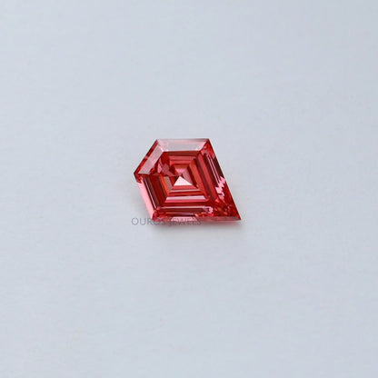 Fancy Pink Kite Cut Lab Diamond