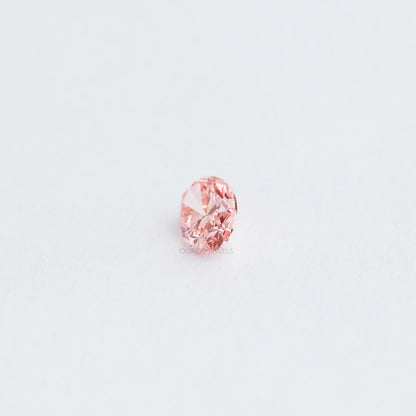0.60 Carat Pink Oval Cut Lab Diamond Loose
